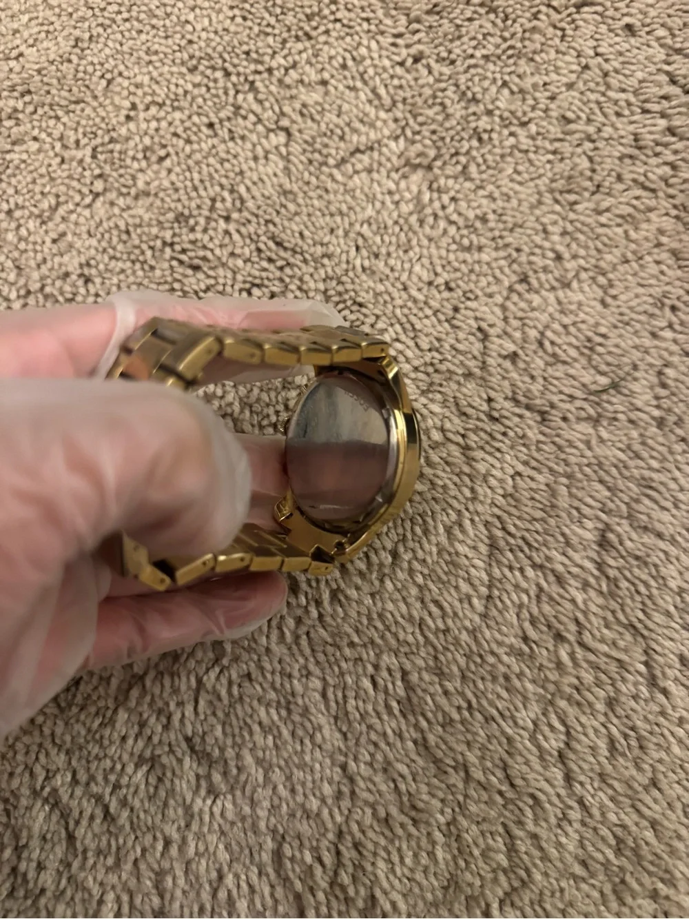 Fossil Men's Gold-Tone Chronograph Bracelet Watch